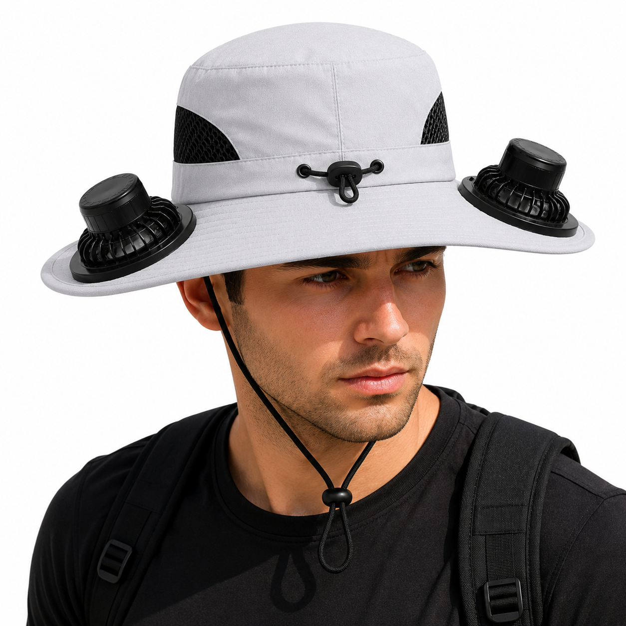 π§’ Quenzly Cooling Solar Hat β Hands-Free Cooling for Fishing, Hiking, Camping & More. βοΈ