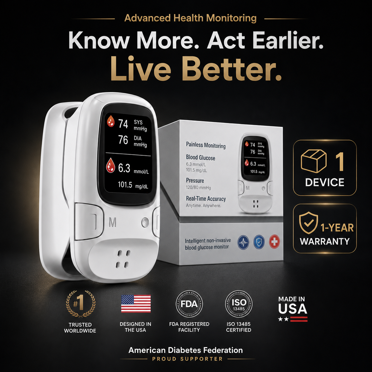 Quenzly® Smart Wellness Monitor 🔥