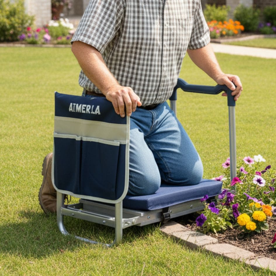 Quenzly® Foldable Garden Kneeler & Seat