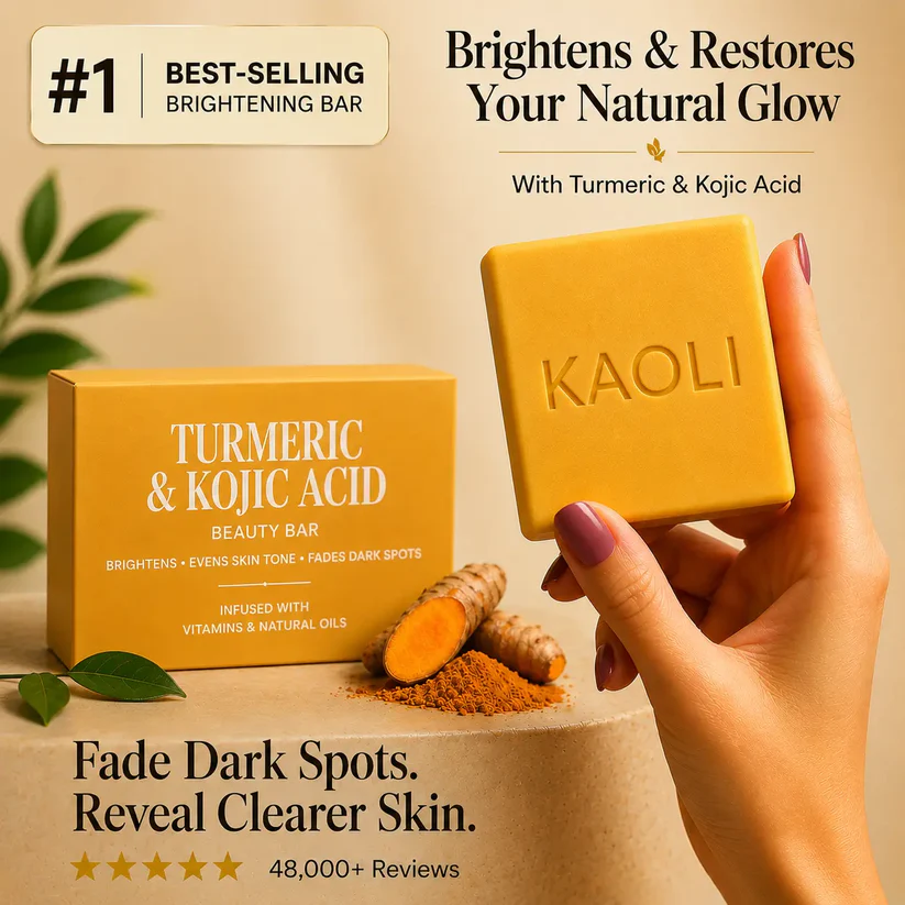 Turmeric & Kojic Acid - Brightening Soap