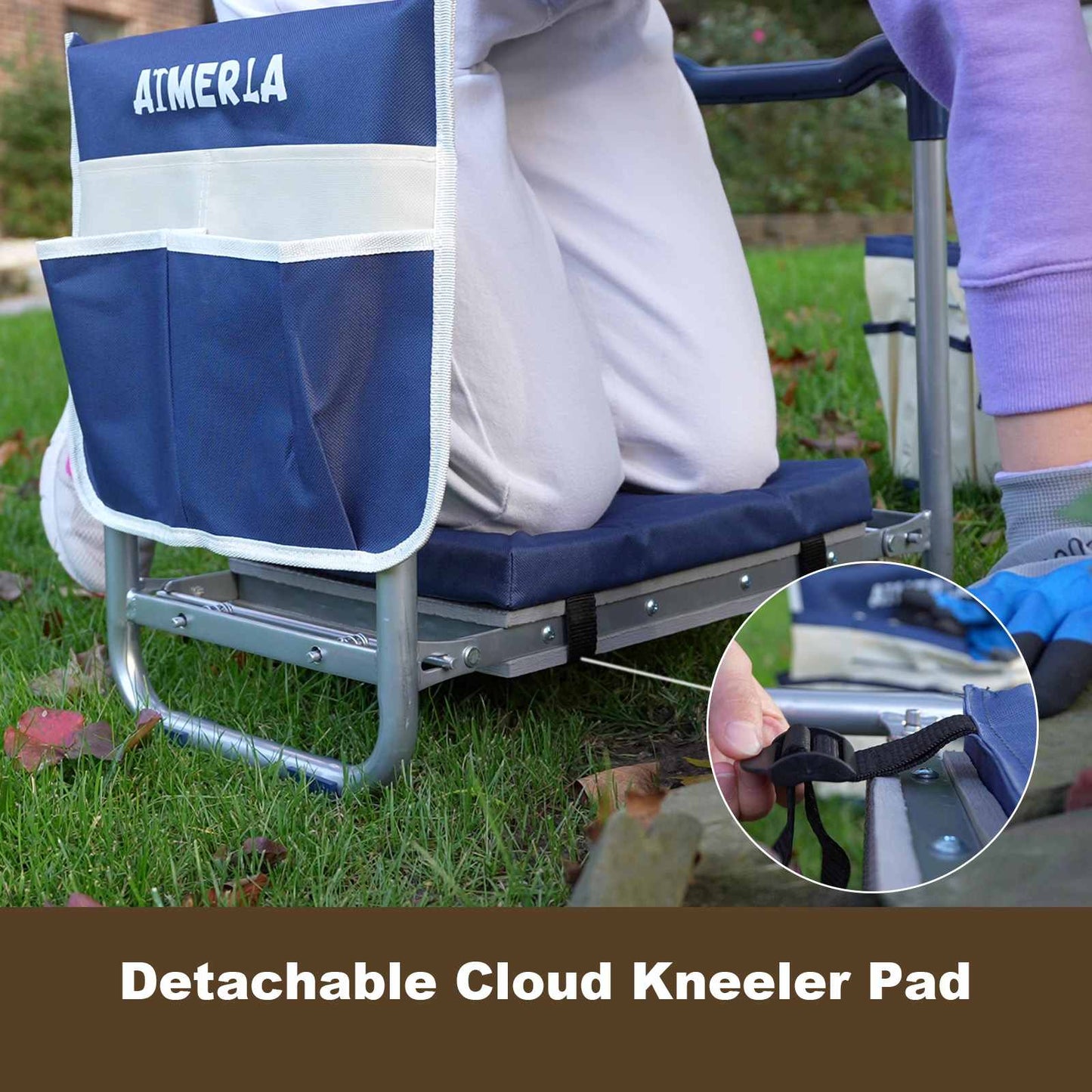 Quenzly® Foldable Garden Kneeler & Seat