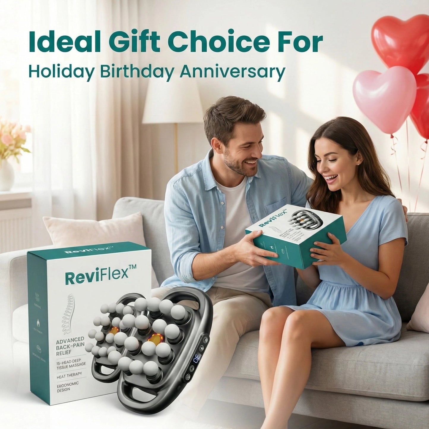 ViraZox™ 16-Head Deep Tissue Massager