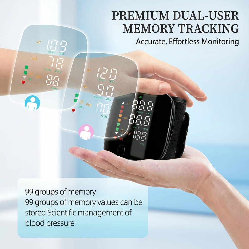 ViraZox™ Wrist Blood Pressure Monitor