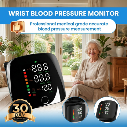 ViraZox™ Wrist Blood Pressure Monitor
