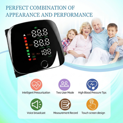 ViraZox™ Wrist Blood Pressure Monitor