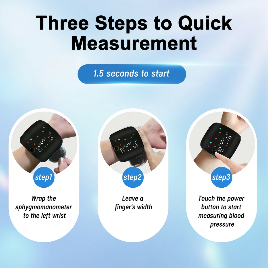 ViraZox™ Wrist Blood Pressure Monitor