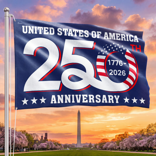 Patriotic 250th Anniversary 1776 2026 United States of America Semiquincentennial Grommet