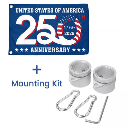 Patriotic 250th Anniversary 1776 2026 United States of America Semiquincentennial Grommet